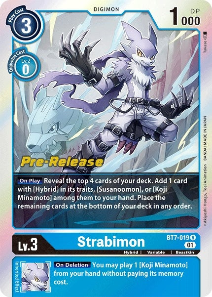 Strabimon (7019) [BT07_PR] - Digimon Card Game Single