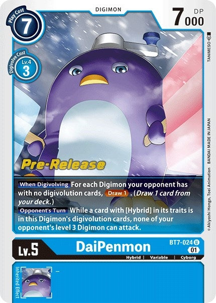 DaiPenmon (7024) [BT07_PR] - Digimon Card Game Single
