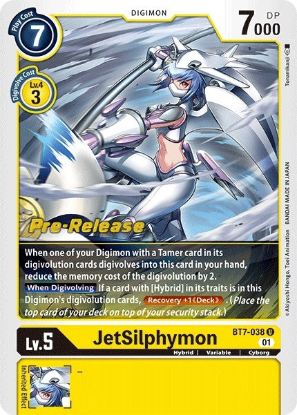 JetSilphymon (7038) [BT07_PR] - Digimon Card Game Single
