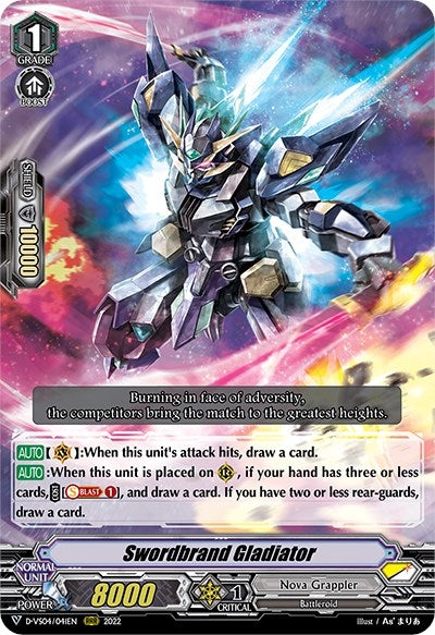 Swordbrand Gladiator (4041) [D-VS04] - Cardfight Vanguard Single