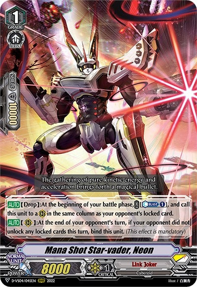 Mana Shot Star-vader Neon (4045) [D-VS04] - Cardfight Vanguard Single