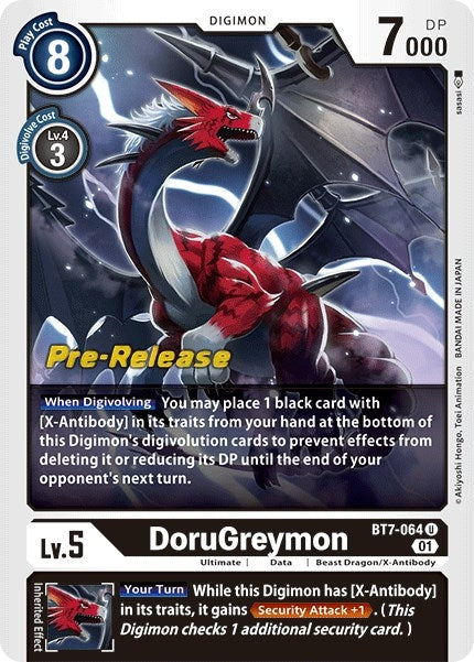 DoruGreymon (7064) [BT07_PR] - Digimon Card Game Single