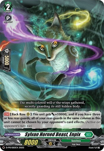 Sylvan Horned Beast Enpix (060) (60) [D-PR] - Cardfight Vanguard Single