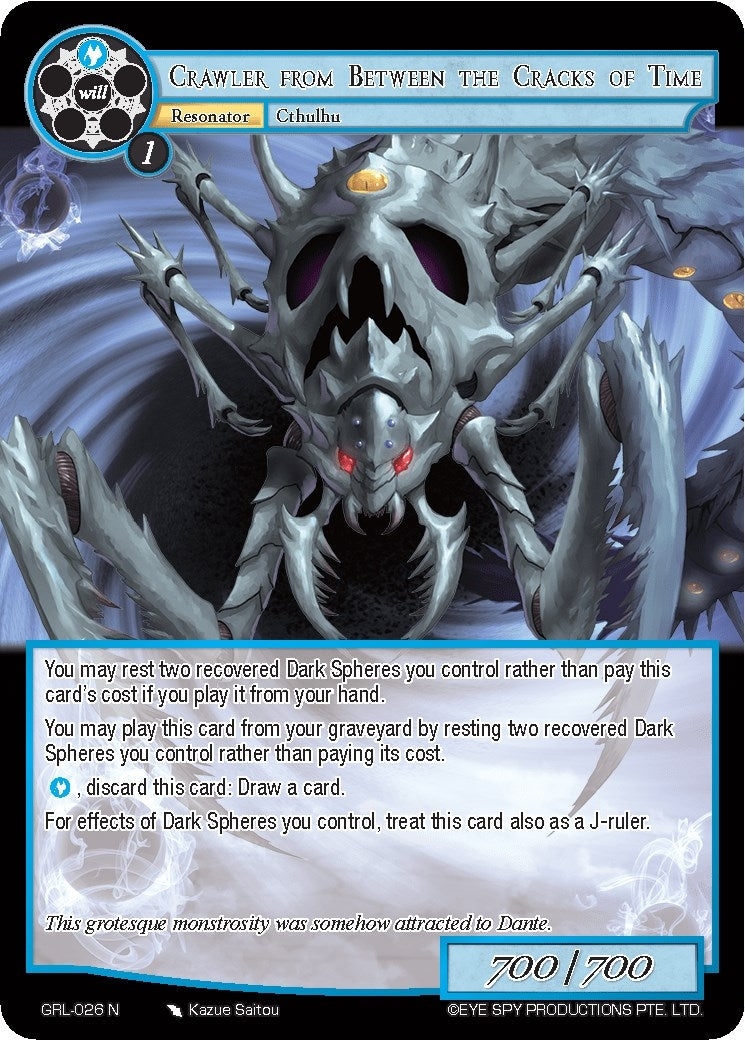 Crawler from Between the Cracks of Time (26) [GGR] - Force of Will Single