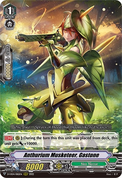 Anthurium Musketeer Gastone (4082) [D-VS04] - Cardfight Vanguard Single