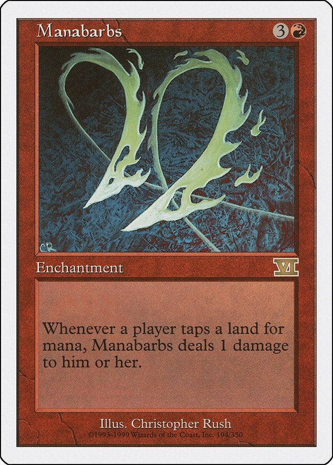 Manabarbs (194) [6ED] - MTG Single