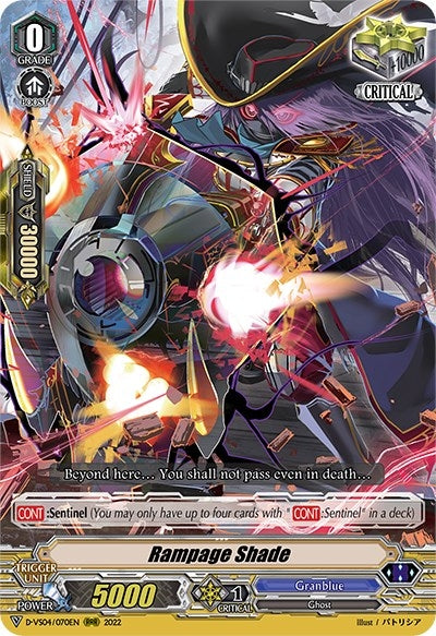 Rampage Shade (4070) [D-VS04] - Cardfight Vanguard Single