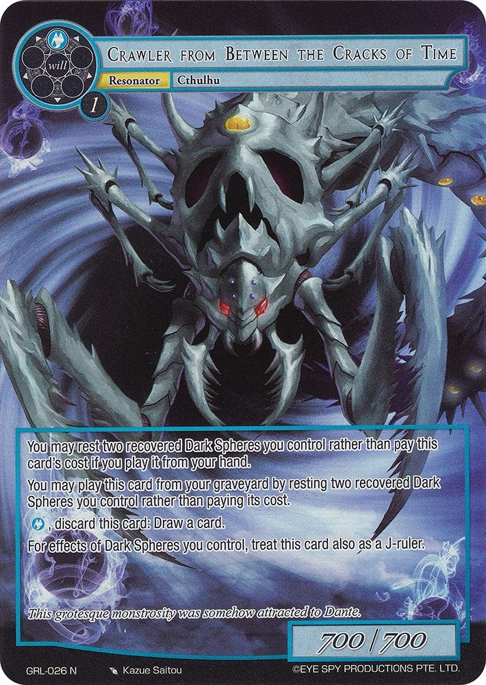 Crawler from Between the Cracks of Time (Full Art) (26) [GGR] - Force of Will Single