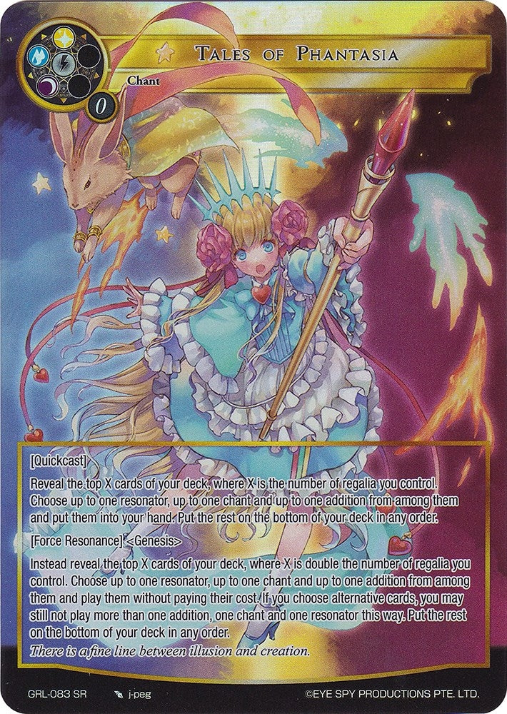 Tales of Phantasia (Full Art) (83) [GGR] - Force of Will Single