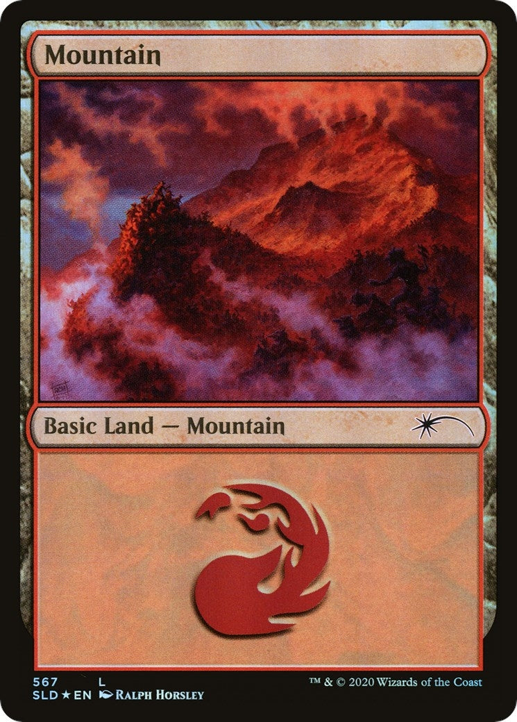 Mountain (567) (567) [SLD] - MTG Single