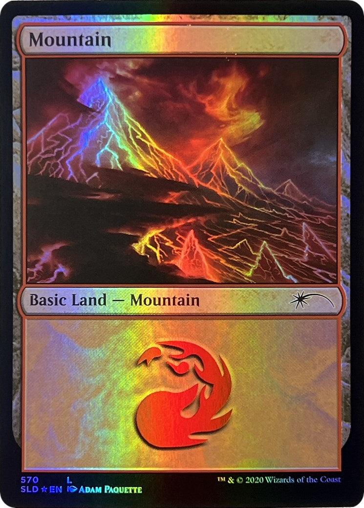 Mountain (570) (570) [SLD] - MTG Single