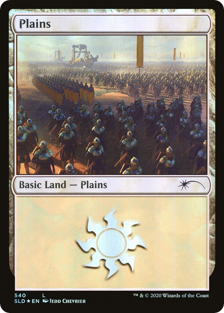 Plains (540) (540) [SLD] - MTG Single