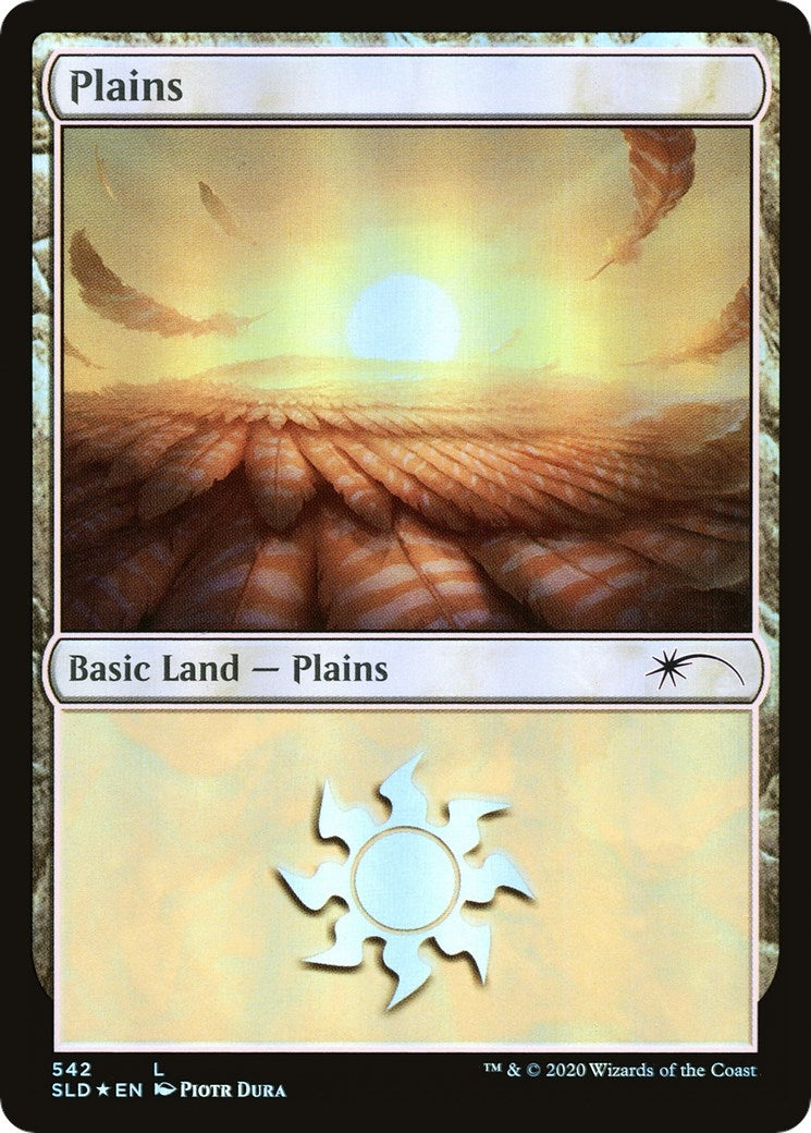 Plains (542) (542) [SLD] - MTG Single