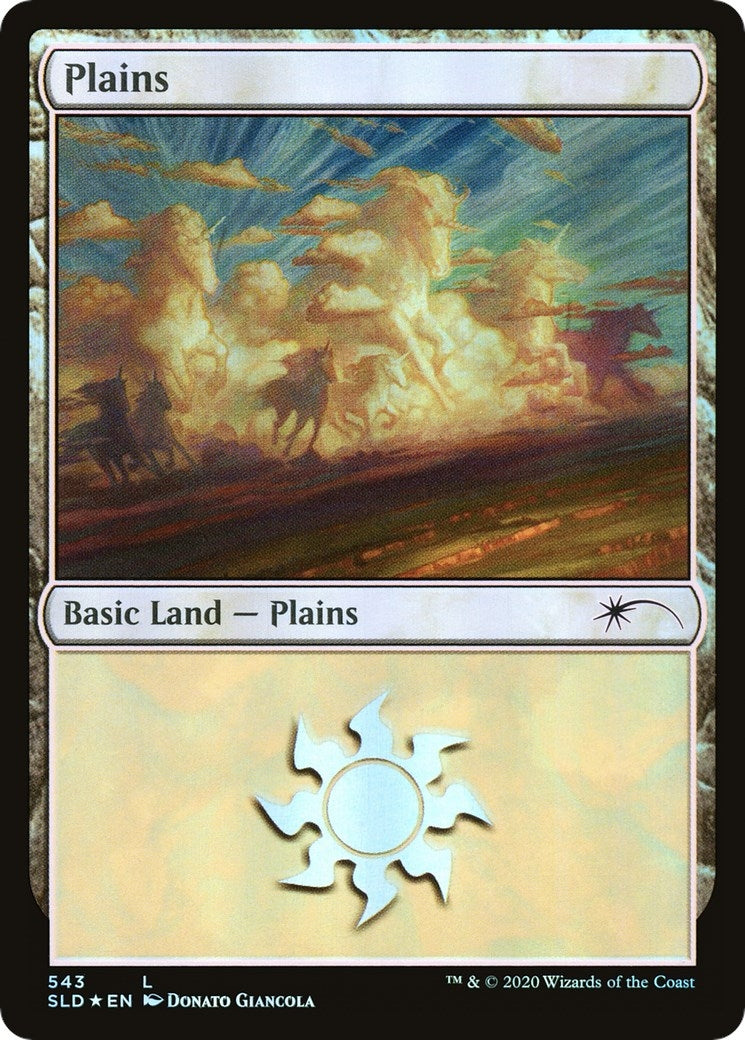 Plains (543) (543) [SLD] - MTG Single