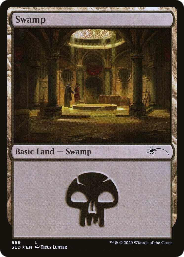 Swamp (559) (559) [SLD] - MTG Single