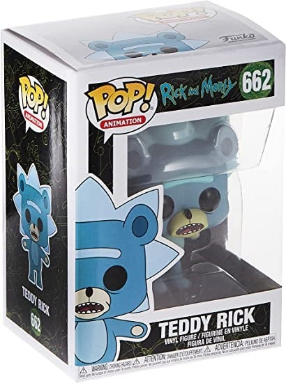 Rick and Morty: Teddy Rick (662) [POP!] - Funko Sealed