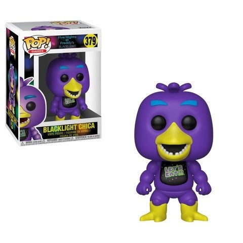 Five Nights at Freddy’s: Blacklight Chica (379) [POP!] - Funko Sealed
