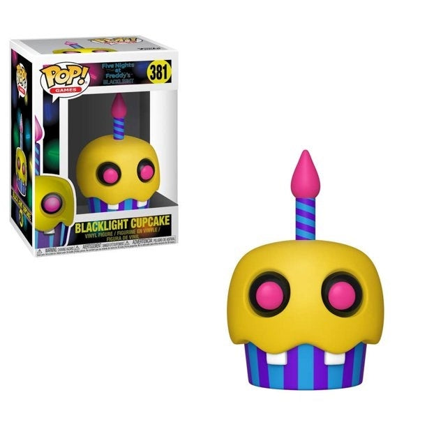 Five Nights at Freddy’s: Blacklight Cupcake (381) [POP!] - Funko Sealed