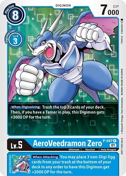 AeroVeedramon Zero (47) [D-PR] - Digimon Card Game Single