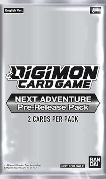 Next Adventure Pre-Release Pack [BT07_PR] - Digimon Card Game Sealed