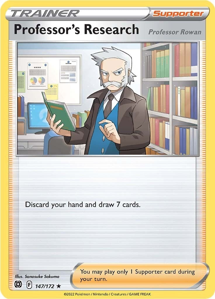 Image for Professor's Research (147/172) (Deck Exclusives) - Pokemon