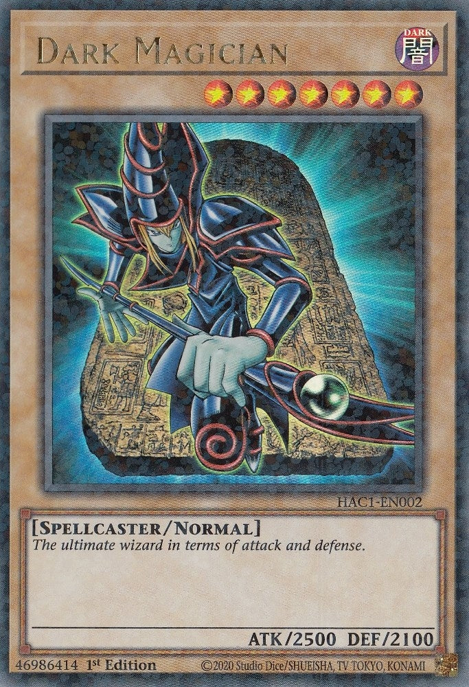 Dark Magician (Duel Terminal) (1002) (HAC1) - YuGiOh Single