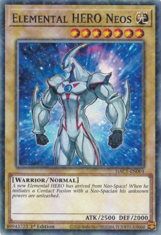 Elemental HERO Neos (Duel Terminal) (1004) (HAC1) - YuGiOh Single