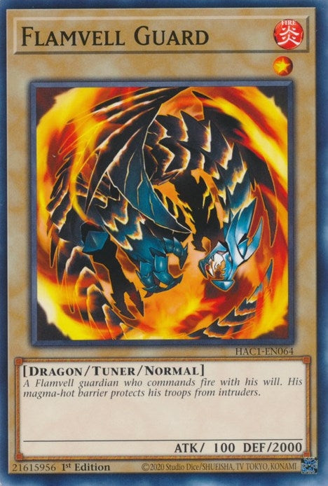 Flamvell Guard (1064) (HAC1) - YuGiOh Single