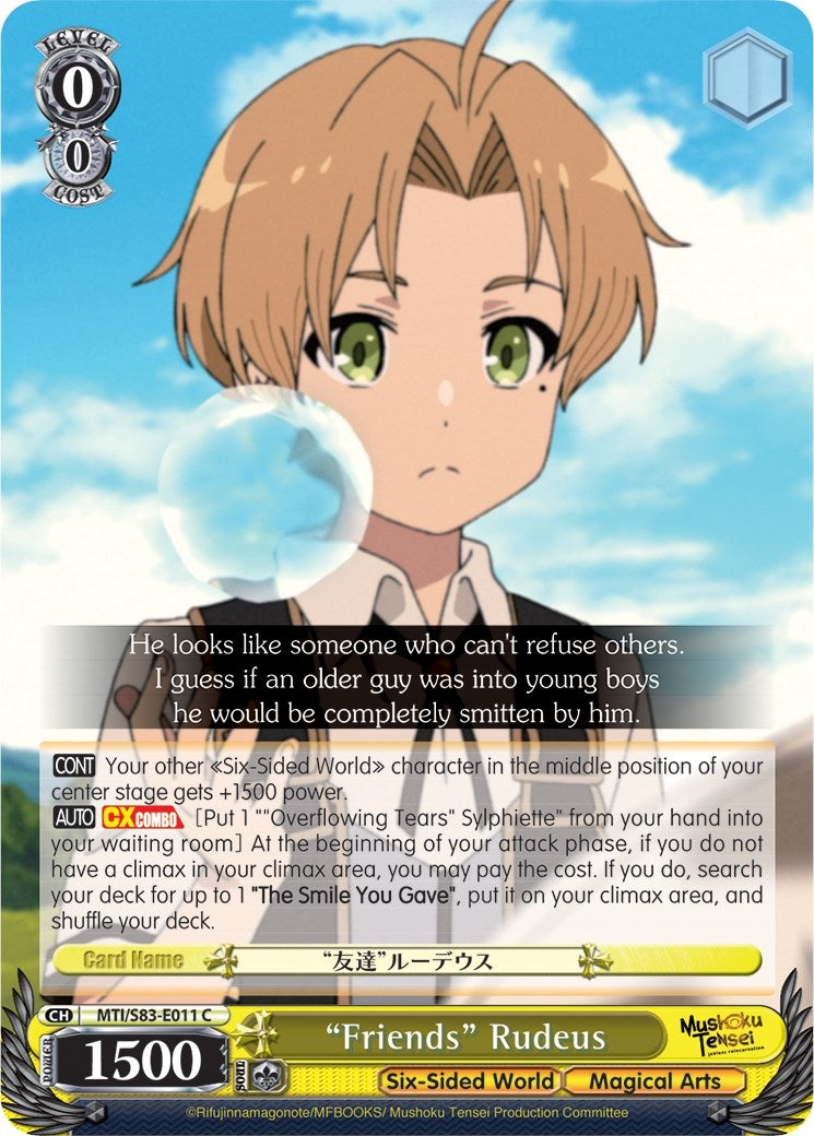 ’Friends’ Rudeus (83011) [MTI/S83] - Weiss Schwarz Single