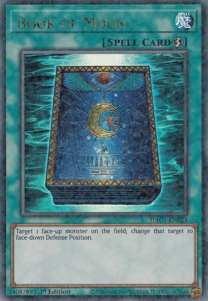 Book of Moon (Duel Terminal) (1024) (HAC1) - YuGiOh Single