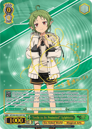 ’Smile to Be Protected’ Sylphiette (SSP) (83021) [MTI/S83] - Weiss Schwarz Single