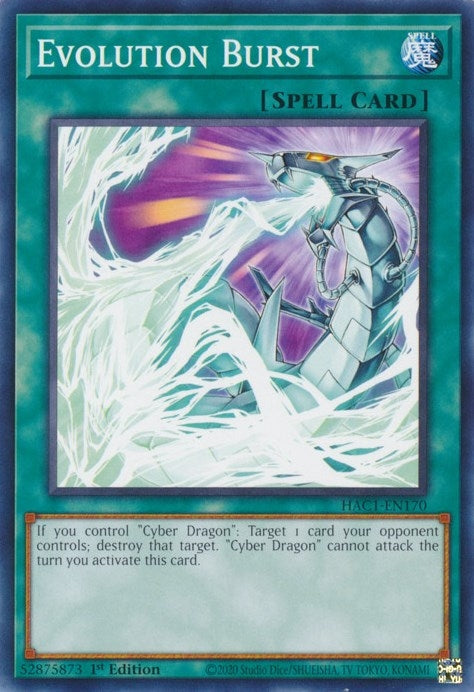 Evolution Burst (1170) (HAC1) - YuGiOh Single