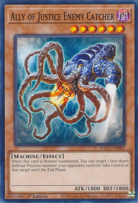 Ally of Justice Enemy Catcher (1082) (HAC1) - YuGiOh Single