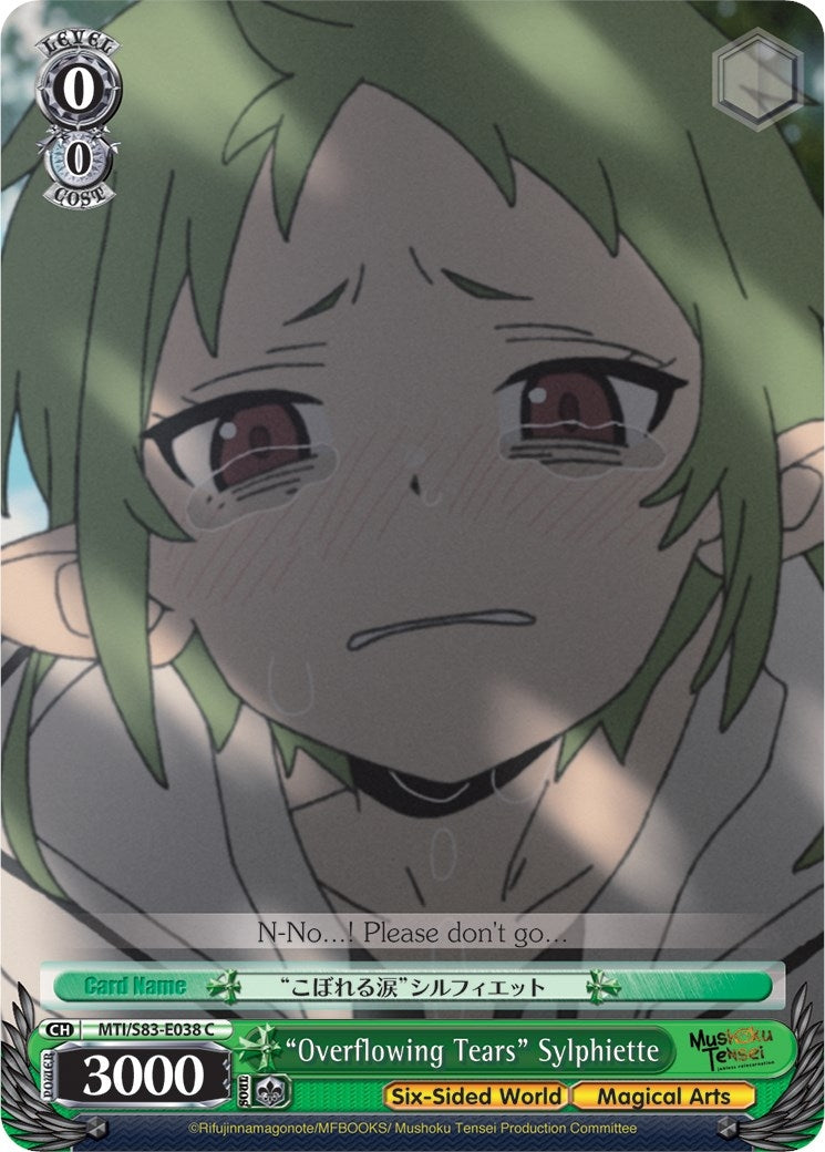 ’Overflowing Tears’ Sylphiette (83038) [MTI/S83] - Weiss Schwarz Single