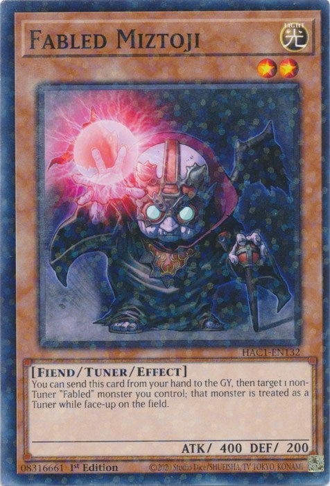 Fabled Miztoji (Duel Terminal) (1132) (HAC1) - YuGiOh Single