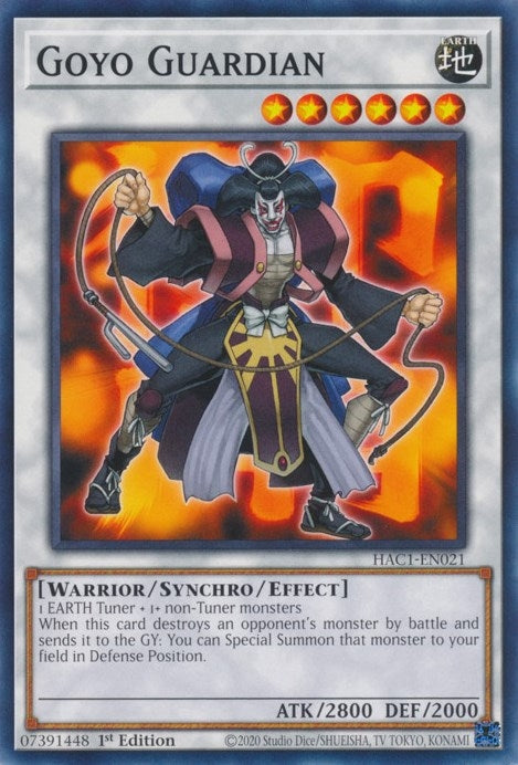 Goyo Guardian (1021) (HAC1) - YuGiOh Single
