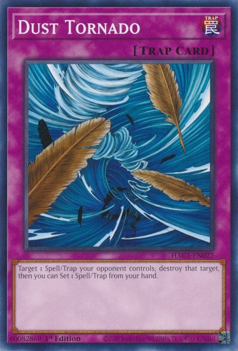 Dust Tornado (1027) (HAC1) - YuGiOh Single