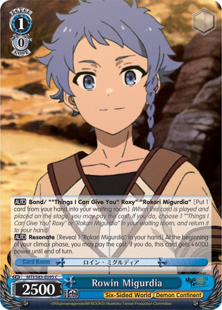 Rowin Migurdia (83095) [MTI/S83] - Weiss Schwarz Single