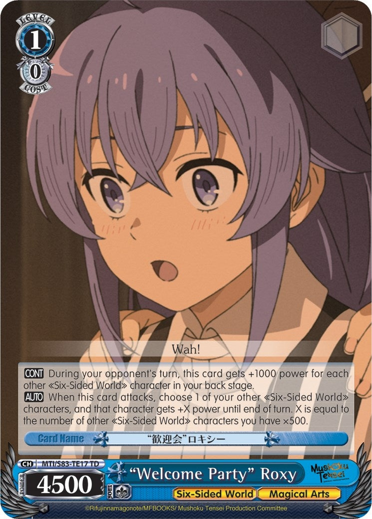 ’Welcome Party’ Roxy (8317) [MTI/S83] - Weiss Schwarz Single