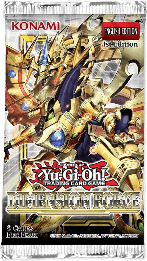 Dimension Force Booster Pack [1st Edition] (DIFO) - YuGiOh Sealed