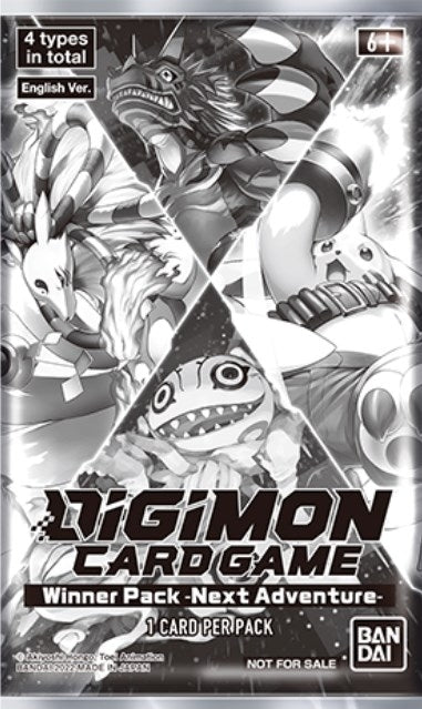 Winner Pack -Next Adventure- [D-PR] - Digimon Card Game Sealed
