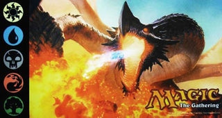 Magic 2011 Playmat Ancient Hellkite for Magic: The Gathering - Playmats Sealed