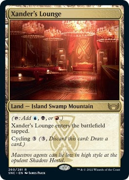 Xander’s Lounge (260) [SNC] - MTG Single