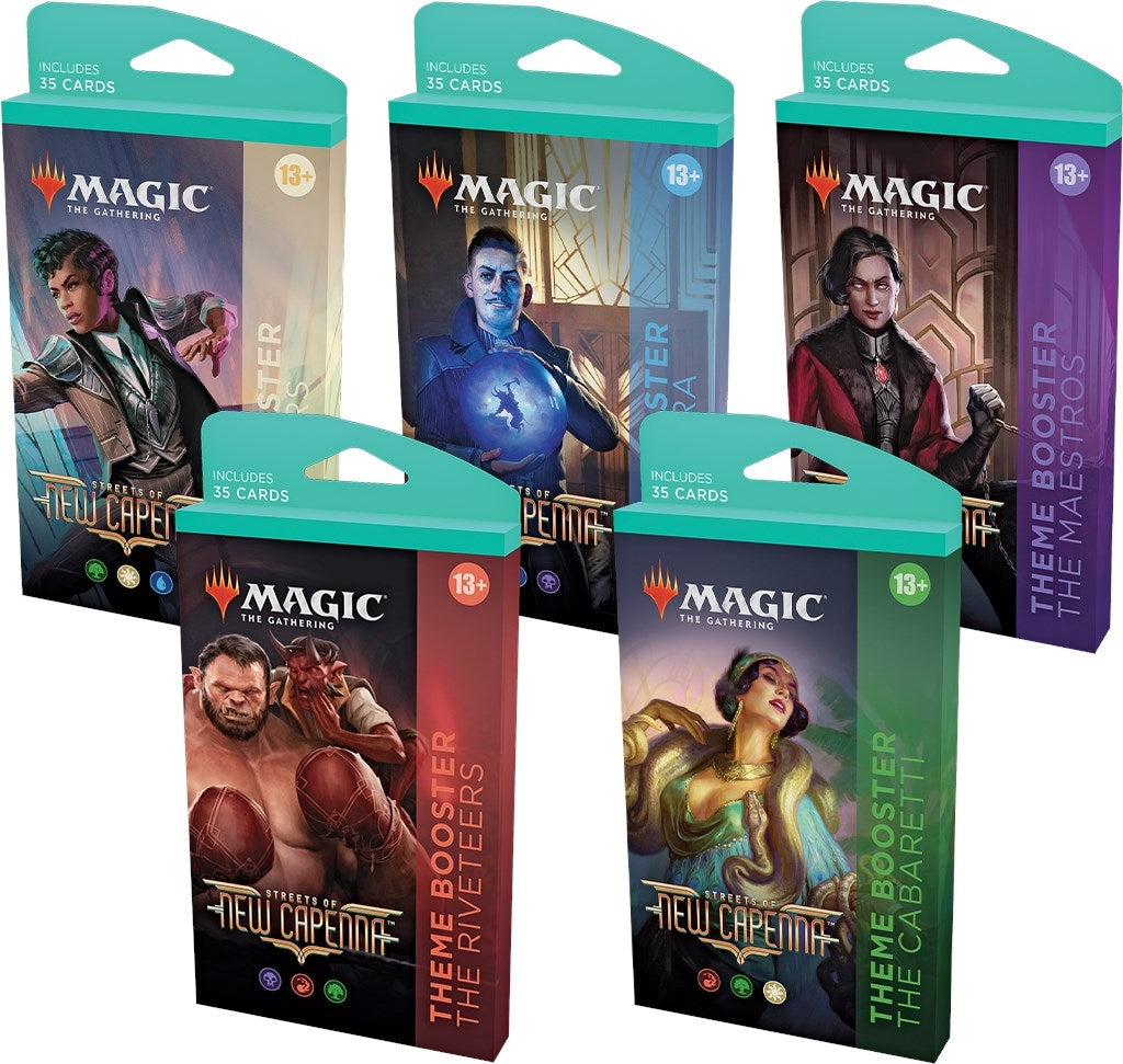 Streets of New Capenna - Theme Booster [Set of 5] [SNC] - MTG Sealed