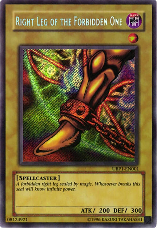 Right Leg of the Forbidden One (1001) - YuGiOh Single