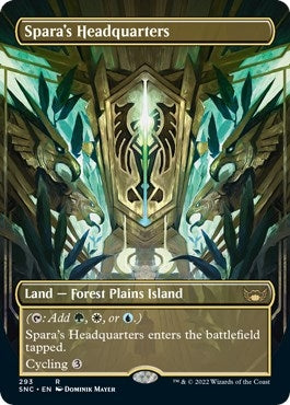 Spara’s Headquarters (Borderless) (293) [SNC] - MTG Single