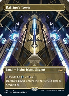 Raffine’s Tower (Borderless) (292) [SNC] - MTG Single