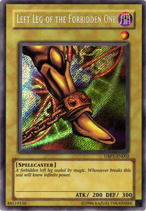 Left Leg of the Forbidden One (1002) - YuGiOh Single