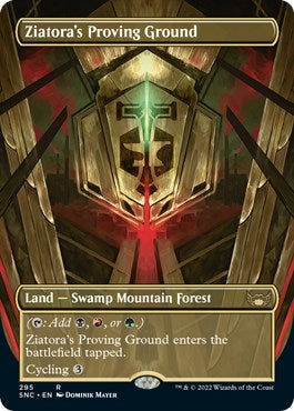 Ziatora’s Proving Ground (Borderless) (295) [SNC] - MTG Single