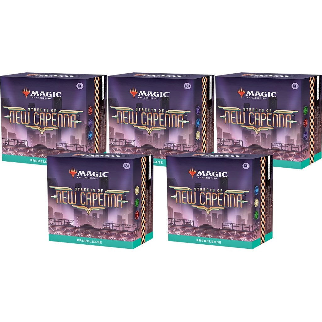 Streets of New Capenna - Prerelease Pack [Set of 5] [SNC] - MTG Sealed
